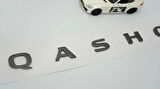 DK Tuning Qashqai J12 Koyu Gri ABS Bagaj Yazı Logo Nissan İle Uyumlu