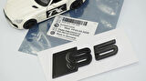 DK Tuning S5 Siyah 3M Bagaj Logo Audi İle Uyumlu