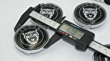 DK Tuning Jaguar Panter Siyah Jant Göbeği Kapak Seti 60mm