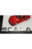 Skoda Scala Bagaj 3m 3d Krom Abs Logo Amblem