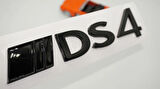 DK Tuning DS4 Bagaj Siyah ABS 3M Logo Arma Yazı Citroen İle Uyumlu