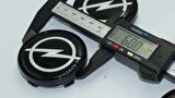 DK Tuning Opel Siyah Jant Göbeği Kapak Seti 60mm