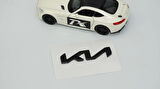 DK Tuning Direksiyon Siyah Logo Amblem Arma Kia ile Uyumlu