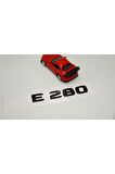 E 280 Bagaj Parlak Siyah Abs 3m 3d Yazı Logo
