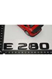 E 280 Bagaj Parlak Siyah Abs 3m 3d Yazı Logo