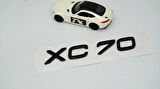 DK Tuning XC70 Siyah ABS Bagaj Yazı Logo Volvo İle Uyumlu