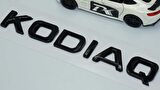 DK Tuning Skoda Kodiaq Siyah ABS 3M 3D Bagaj Yazı Logo