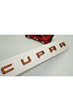 Seat Leon Cupra Bakır Renk 3m 3d Bagaj Yazı Logo Orjinal Ürün