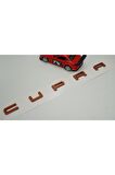 Seat Leon Cupra Bakır Renk 3m 3d Bagaj Yazı Logo Orjinal Ürün