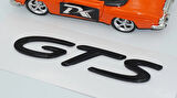 DK Tuning GTS Parlak Siyah Bagaj Logo Arma Porsche ile Uyumlu