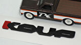 DK Tuning Kia Koup Kırmızı Siyah Bagaj Logo Arma Amblem