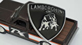 DK Tuning Lamborghini Kaput Body Siyah Metal Logo Amblem
