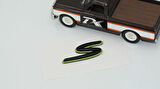 DK Tuning Porsche S Green Black Yeşil Siyah ABS Yazı Logo Arma