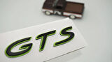 DK Tuning Porsche GTS Green Black Yeşil Siyah ABS Yazı Logo Arma