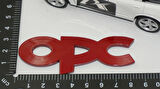DK Tuning Opel OPC Bagaj Kırmızı ABS Logo Amblem Arma