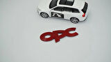 DK Tuning Opel OPC Bagaj Kırmızı ABS Logo Amblem Arma