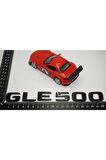 Gle 500 Bagaj Parlak Siyah Abs 3m 3d Yazı Logo