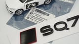 DK Tuning SQ7 2025+ Bagaj Siyah Yazı Logo Arma Audi İle Uyumlu
