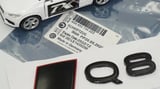 DK Tuning Q8 2025+ Bagaj Siyah Yazı Logo Arma Audi İle Uyumlu