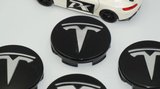 DK Tuning Tesla Model 3 S X Y Siyah Jant Göbek Kapağı Seti 57mm