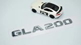 DK Tuning GLA 200 Bagaj Krom ABS 3M 3D Yazı Logo Benz İle Uyumlu