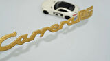 DK Tuning Porsche 911 Carrera RS 3M Gold ABS Bagaj Yazı Logo