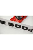 E 500d Bagaj Parlak Siyah Abs 3m 3d Yazı Logo
