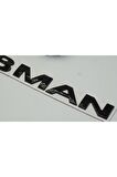 Mini Cooper Clubman Siyah Metal 3m Bagaj Yazı Logo