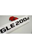 Gle 200d Bagaj Parlak Siyah Abs 3m 3d Yazı Logo