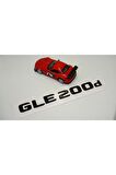 Gle 200d Bagaj Parlak Siyah Abs 3m 3d Yazı Logo