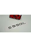 S550l Bagaj Krom Metal 3m 3d Yazı Logo