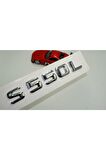 S550l Bagaj Krom Metal 3m 3d Yazı Logo