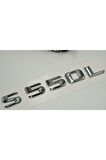 S550l Bagaj Krom Metal 3m 3d Yazı Logo
