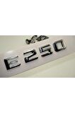 E250 Bagaj Krom Metal 3m 3d Yazı Logo