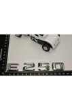 E250 Bagaj Krom Metal 3m 3d Yazı Logo