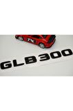 Glb 300 Bagaj Parlak Siyah Abs 3m 3d Yazı Logo