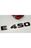 E 450 Bagaj Parlak Siyah Abs 3m 3d Yazı Logo