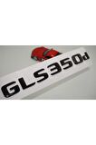 Gls 350d Uyumlu Bagaj Parlak Siyah Abs 3m 3d Yazı Logo