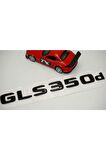 Gls 350d Uyumlu Bagaj Parlak Siyah Abs 3m 3d Yazı Logo