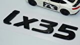 DK Tuning Hyundai iX35 Bagaj Siyah ABS 3M 3D Yazı Logo Amblem