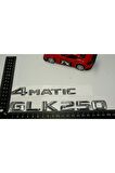 Benz Glk 250 4matic Bagaj Krom Metal 3m 3d Yazı Logo