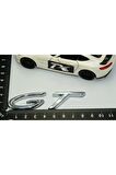 DK Porsche GT Krom Metal Bagaj Logo Ürün