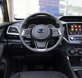 DK Tuning Direksiyon Siyah Mavi Amblem Logo Arma Subaru İle Uyumlu