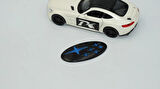 DK Tuning Direksiyon Siyah Mavi Amblem Logo Arma Subaru İle Uyumlu