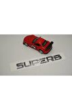 Skoda Superb Bagaj Krom Abs 3m 3d Yazı Logo Amblem Orjinal Ürün