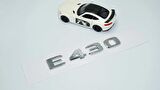 DK Tuning E430 Bagaj Krom ABS 3M 3D Yazı Logo Benz İle Uyumlu