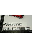 Benz Glc 350 4matic Bagaj Krom Metal 3m 3d Yazı Logo