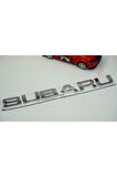 DK Subaru Krom ABS 3M 3D Bagaj Yazı Logo
