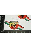 Fiat Abarth Thunder Logo Çamurluk Yanı Damla Desen 3M 3D Amblem Seti