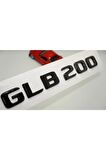 Glb 200 Bagaj Parlak Siyah Abs 3m 3d Yazı Logo